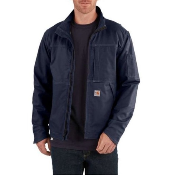 Carhartt Men's Flame Resistant Full Swing Quick Duck Work Jacket - 2XLT CAT2